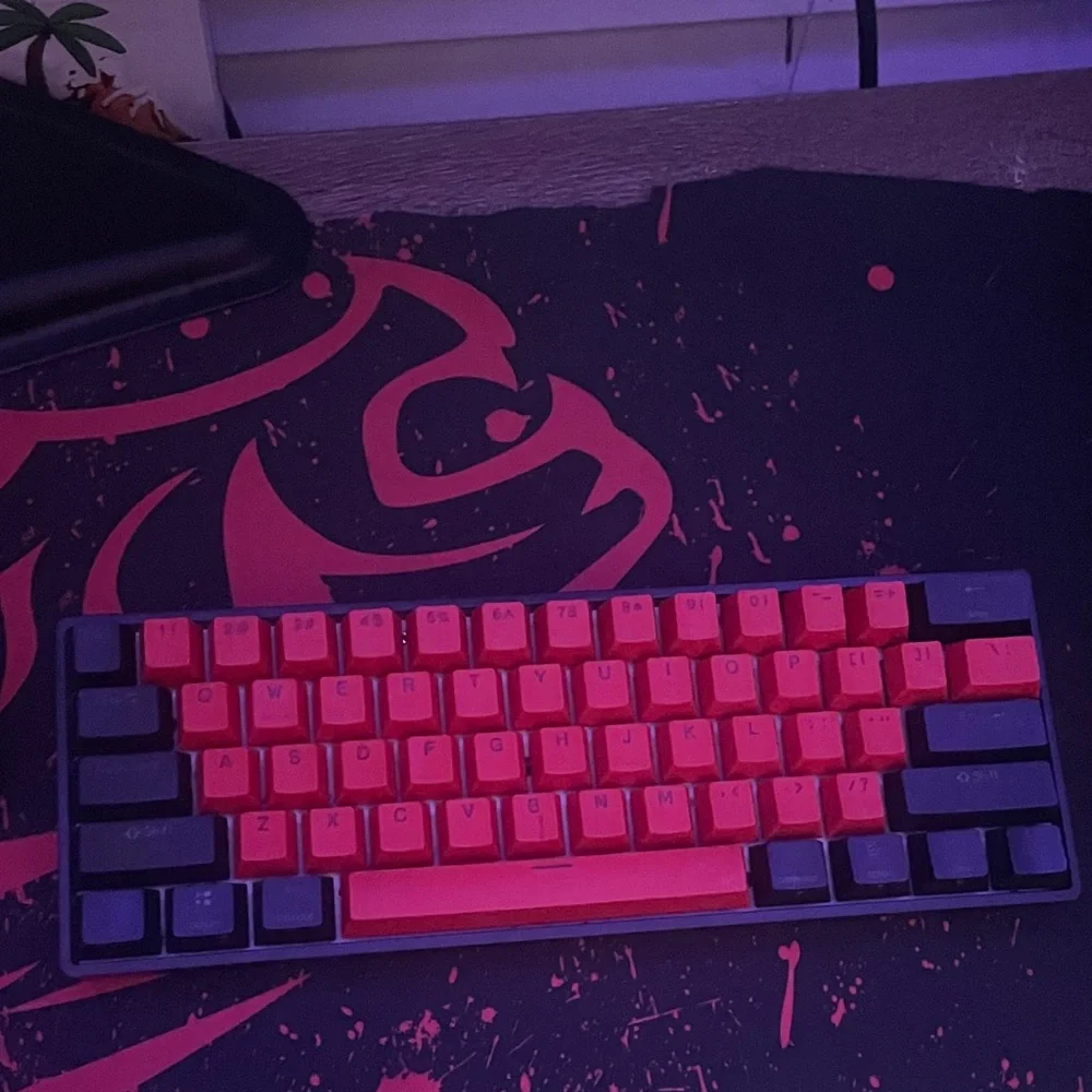 Red and Black Gaming Keyboard